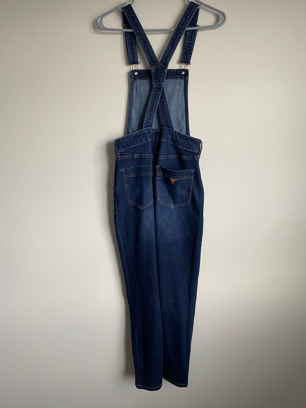 GUESS Indigo Blue Denim Overalls for Women Like New ❤️ - Picture 2 of 11